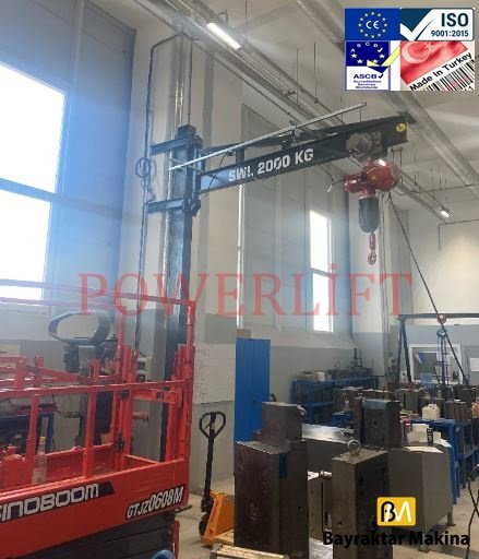 Powerlift 2 TON PERGEL VİNÇ KURULUMU