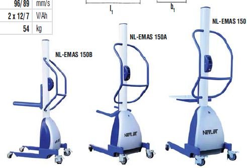 Powerlift ALÜMİNYUM HAFİF İSTİF ARACI PALET KALDIRICI