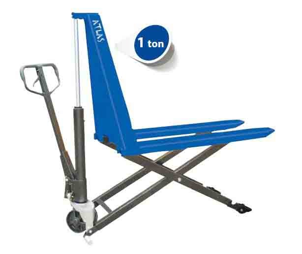 Powerlift ATLAS 1 TON MAKASLI TRANSPALET ATTPS (YÜKSEK ŞASELİ)
