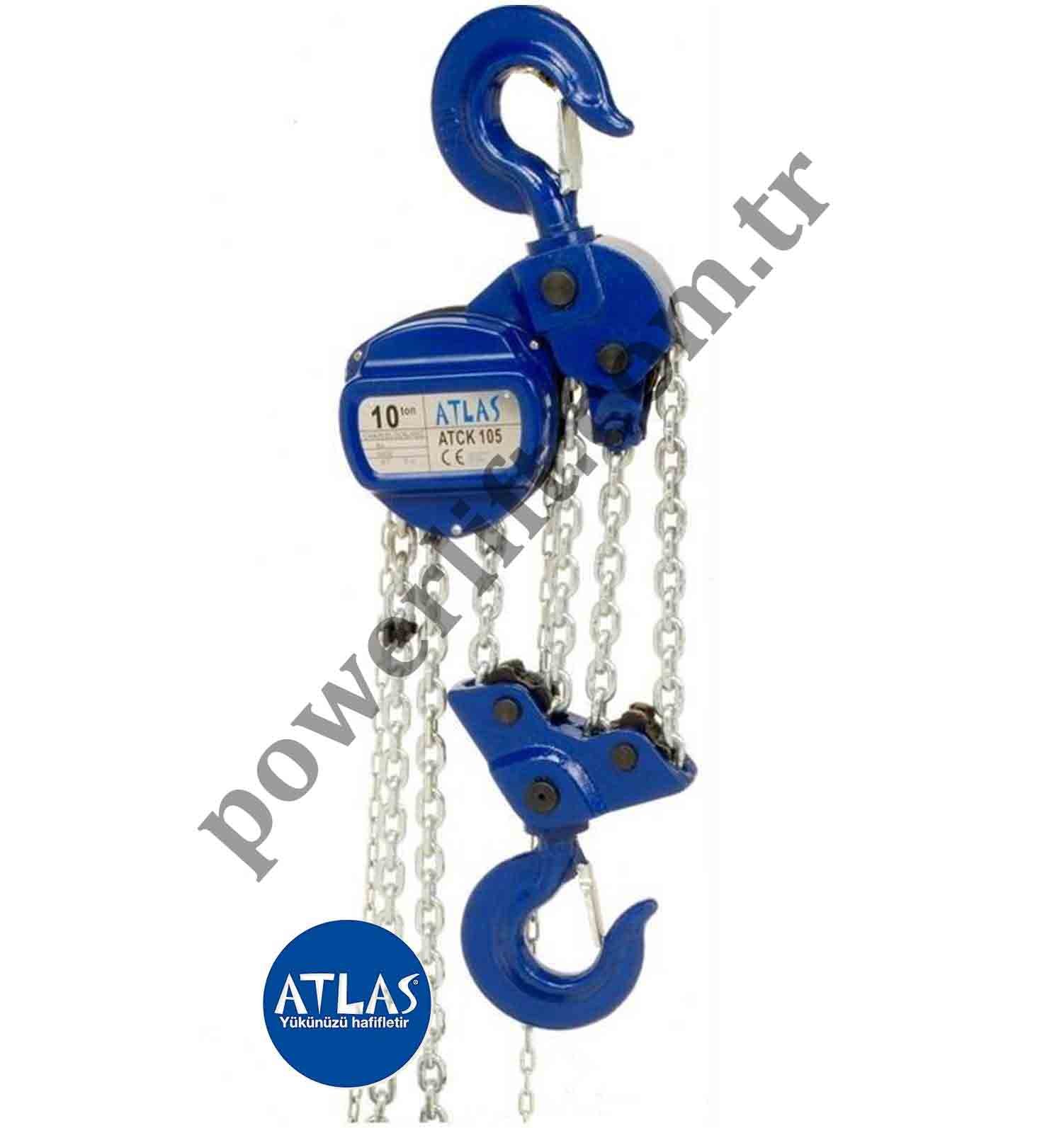 Powerlift ATLAS 10TON 5MT MANUEL CARASKAL ATCK105