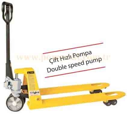 Powerlift BESTLİFT 2,5TON HIZLI KALDIRAN TRANSPALET BL-BFQ