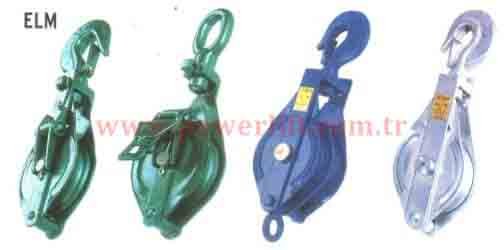 Powerlift Çelik Halat Makarası 1 Ton Çift Dilli