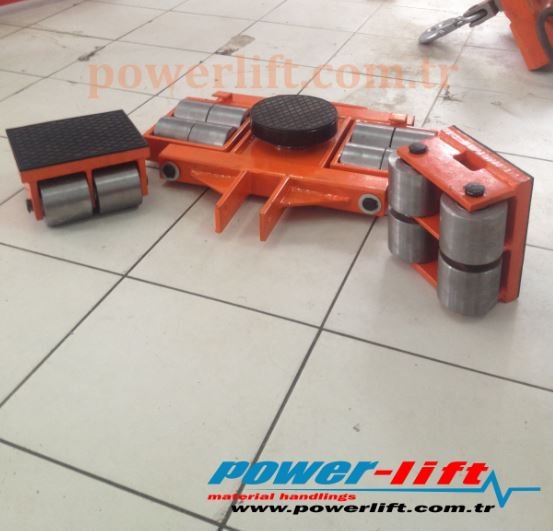Powerlift ÇELİK TEKERLİ DOMUZ ARABASI 8 TON
