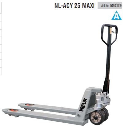 Powerlift NETLİFT 2TON TRANSPALET MAXİ