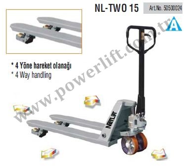 Powerlift NETLİFT 4 YÖNLÜ TRANSPALET