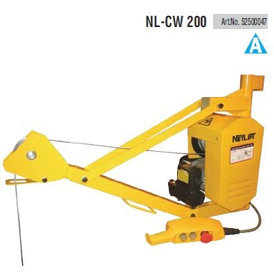 Powerlift NETLİFT İNŞAAT VİNCİ 200KG