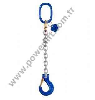 Powerlift TEK BACAKLI ZİNCİR SAPAN 6MM GRADE100