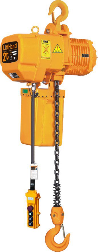Powerlift Zincirli Vinç 380V 2000 Kg 2 Hareket Sabit Tek Zincirli